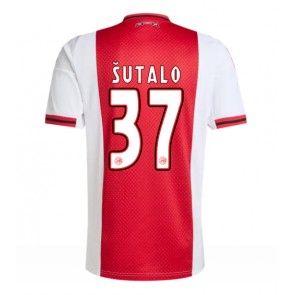 Ajax Josip Sutalo #37 Prima Maglia 2025-26 Manica Corta